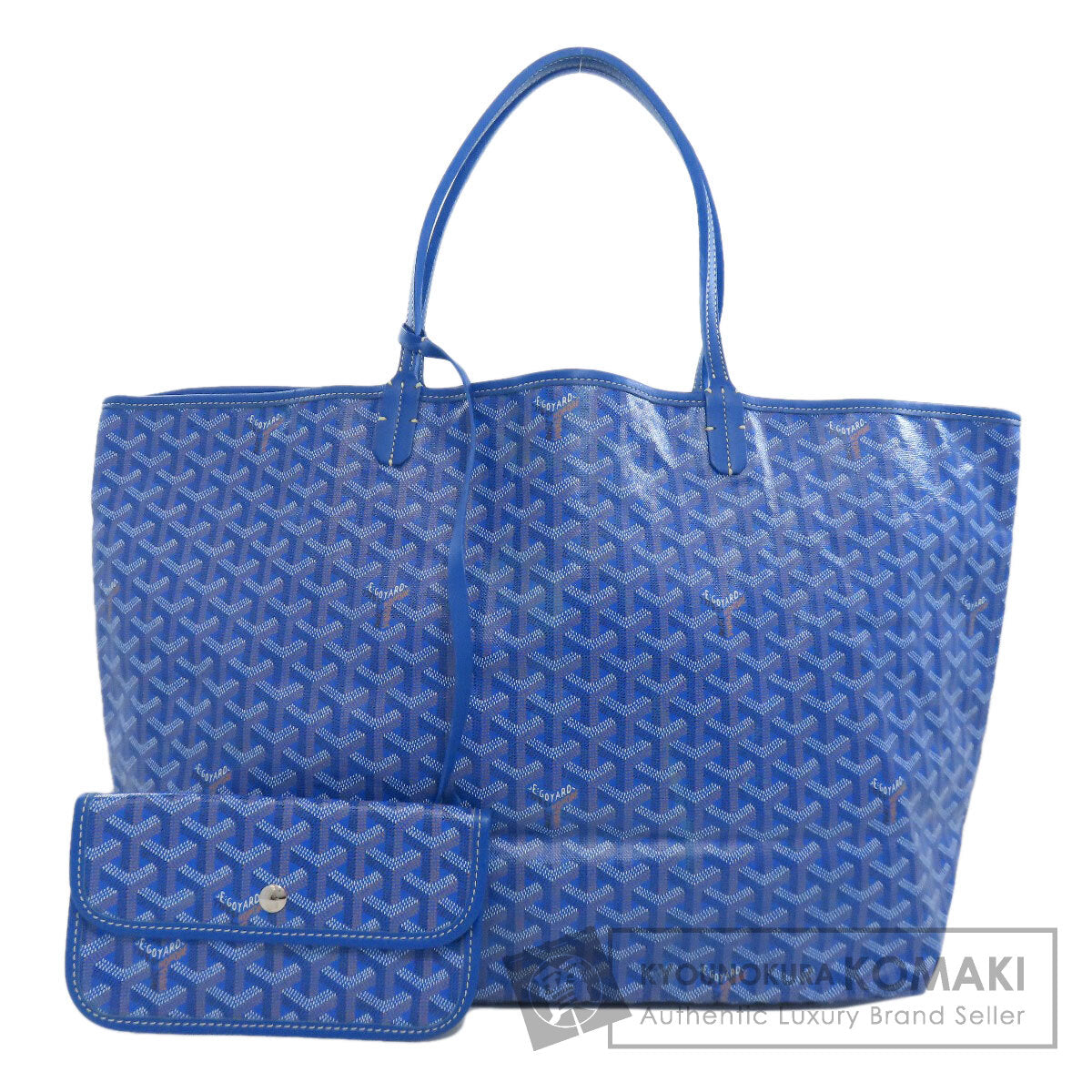 GOYARD ゴヤール サンルイGM トートバッグ コーティングキャンバス レディース 中古