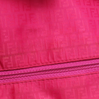 FENDI フェンディ ズッカ柄 トートバッグ レザー レディース 中古