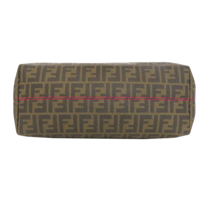 FENDI フェンディ ズッカ柄 トートバッグ レザー レディース 中古