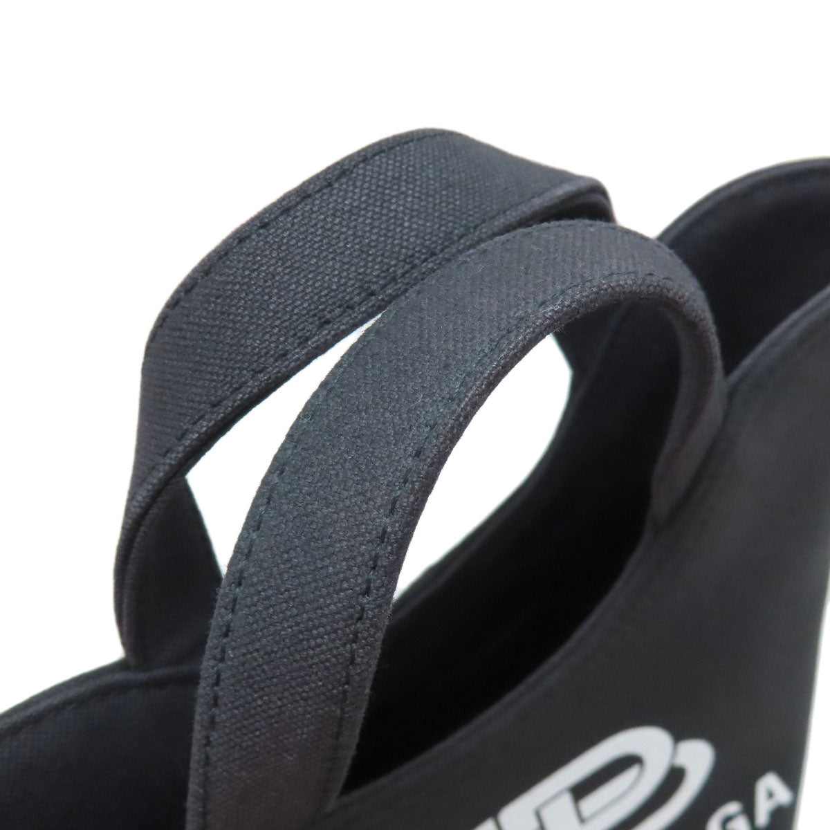 BALENCIAGA バレンシアガ 619979 バケット 2WAY ハンドバッグ キャンバス レディース 中古