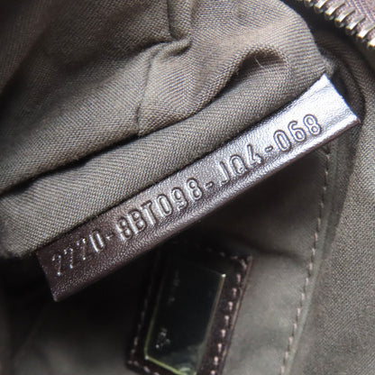 FENDI フェンディ ズッカ柄 ショルダーバッグ キャンバス レディース 中古