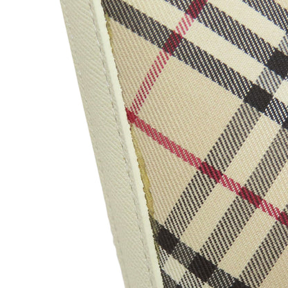 BURBERRY バーバリー ノバチェック ショルダーバッグ レザー レディース 中古