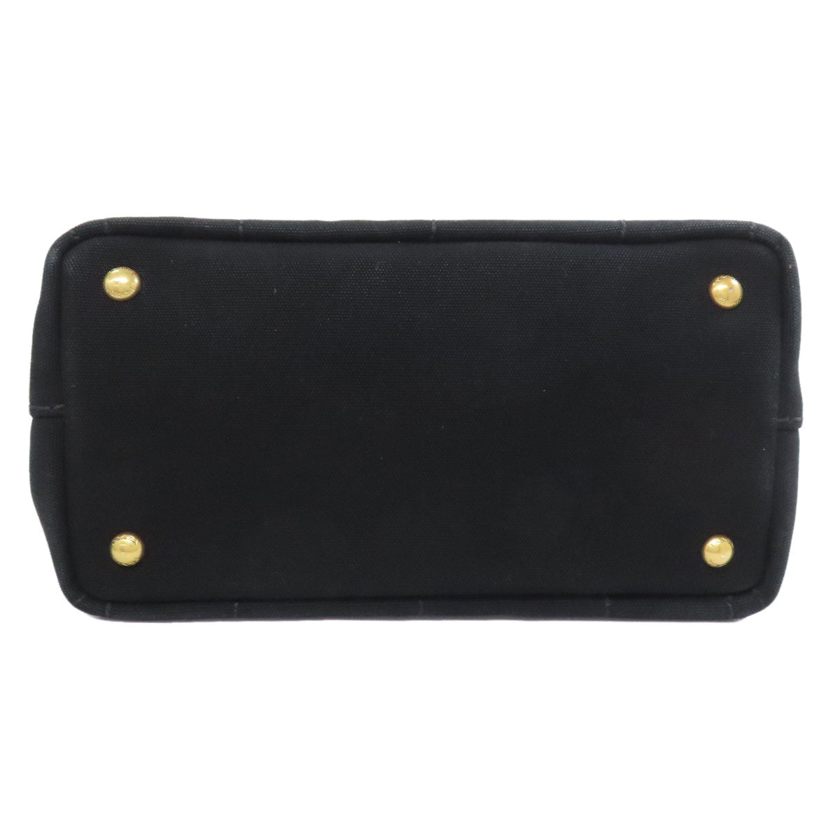 PRADA プラダ カナパミニ 2WAY ハンドバッグ キャンバス レディース 中古