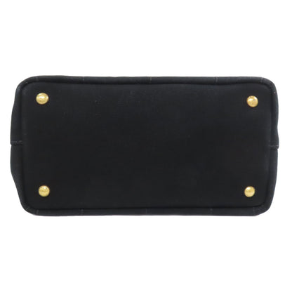 PRADA プラダ カナパミニ 2WAY ハンドバッグ キャンバス レディース 中古