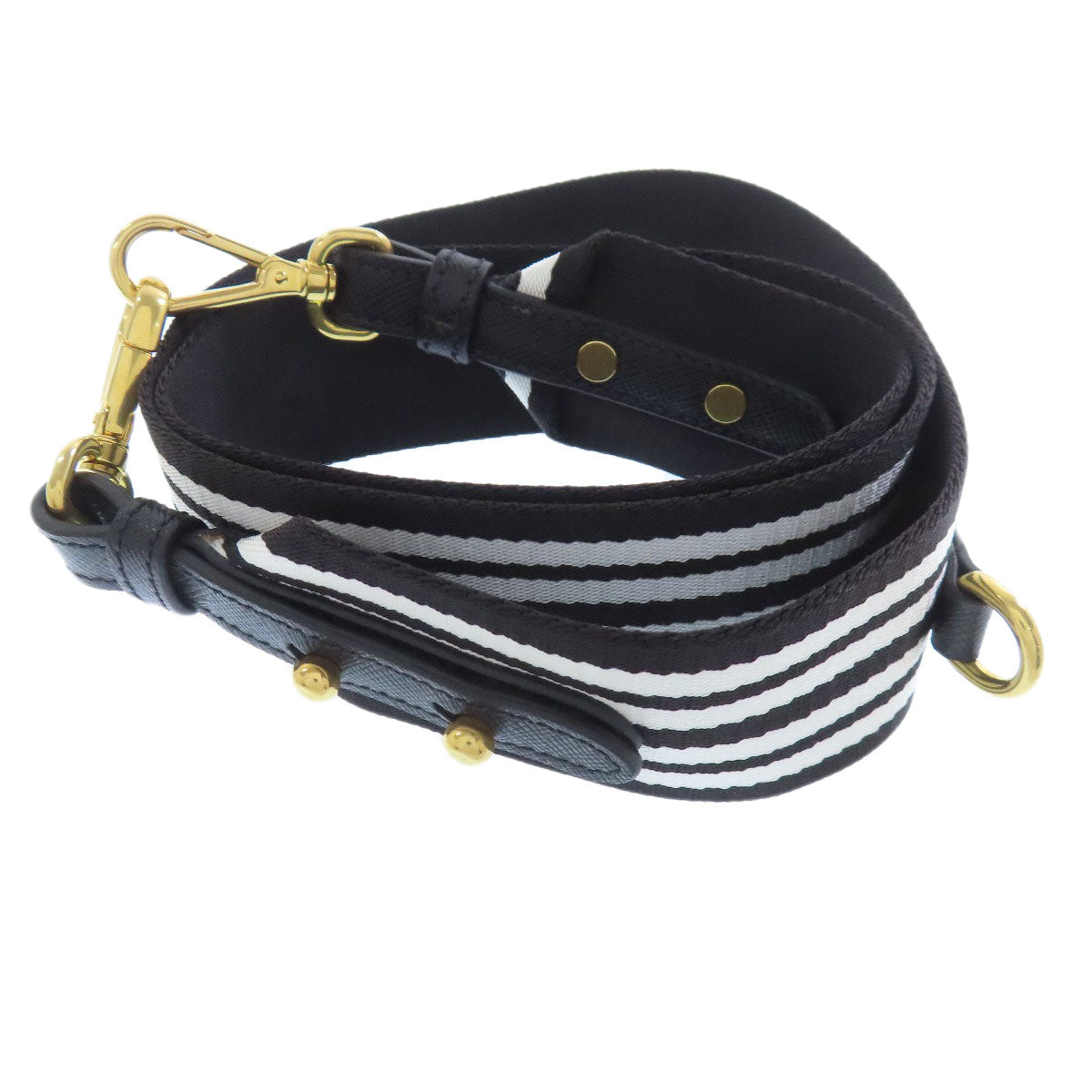 PRADA プラダ カナパミニ 2WAY ハンドバッグ キャンバス レディース 中古