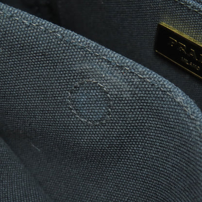 PRADA プラダ カナパ ミニ 2WAY ハンドバッグ キャンバス レディース 中古