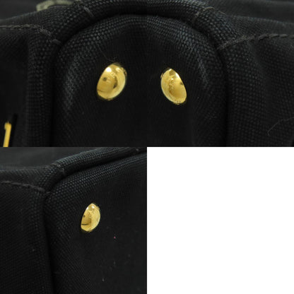 PRADA プラダ カナパ ミニ 2WAY ハンドバッグ キャンバス レディース 中古