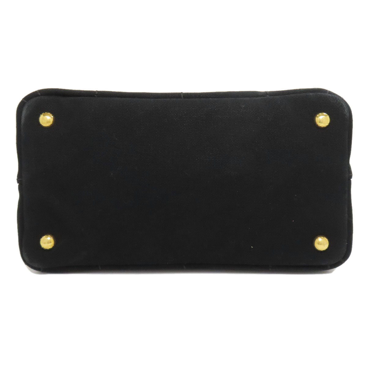 PRADA プラダ カナパ ミニ 2WAY ハンドバッグ キャンバス レディース 中古
