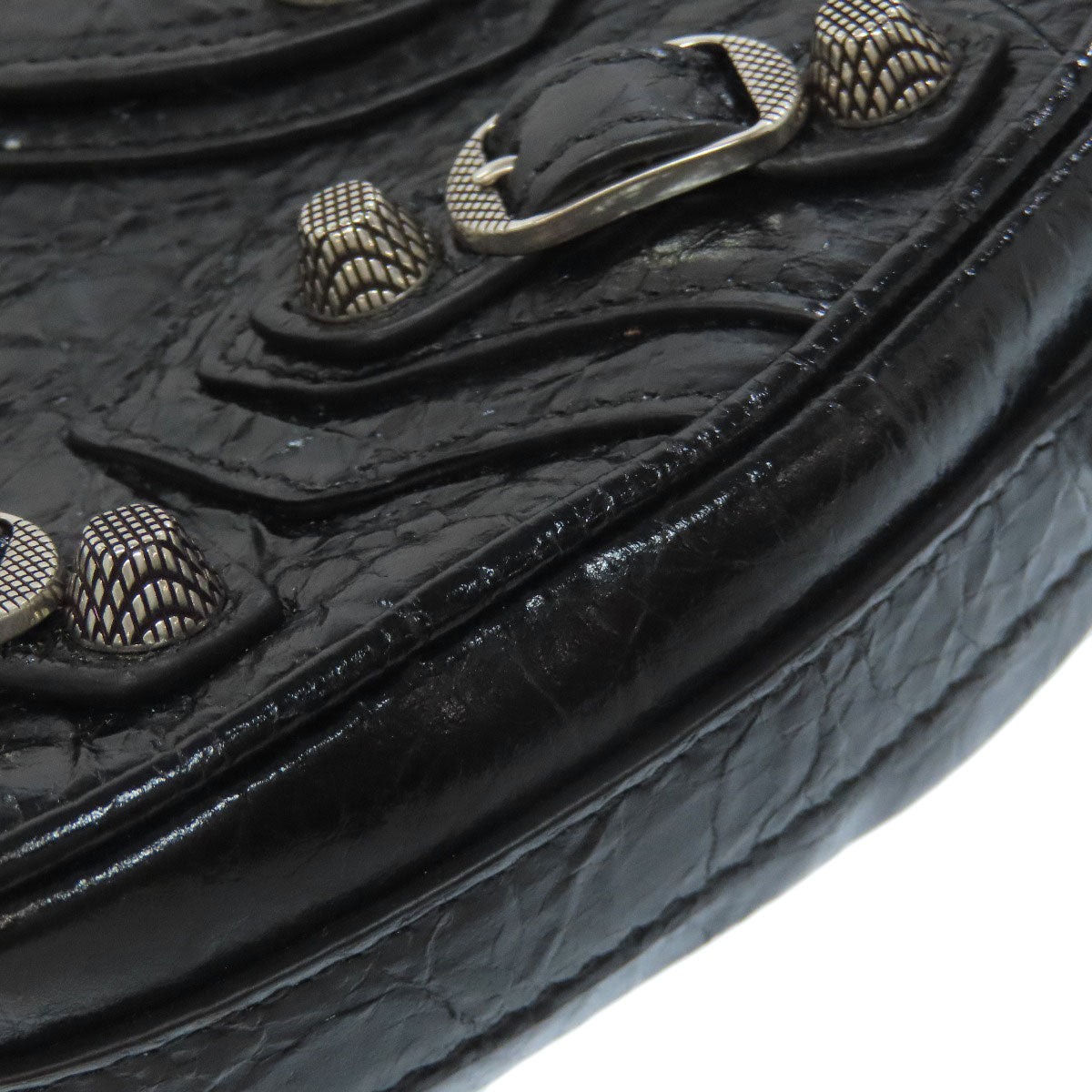 BALENCIAGA バレンシアガ ハートモチーフ ショルダーバッグ レザー レディース 中古
