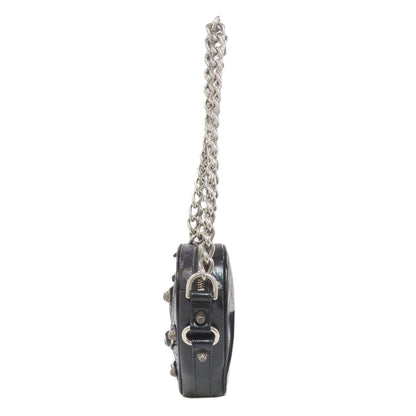 BALENCIAGA バレンシアガ ハートモチーフ ショルダーバッグ レザー レディース 中古