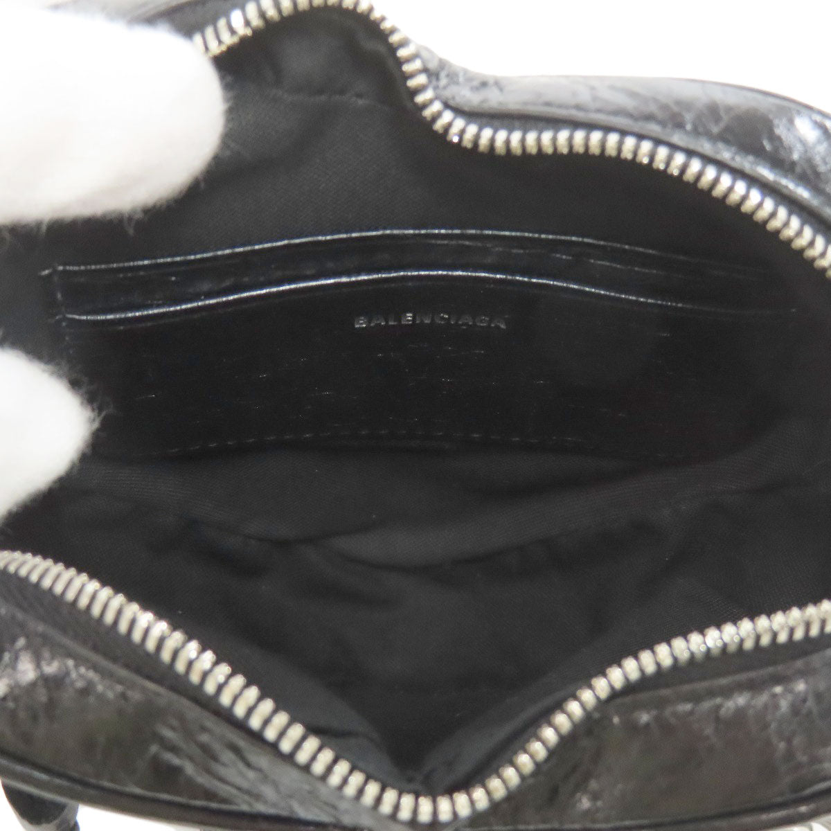 BALENCIAGA バレンシアガ ハートモチーフ ショルダーバッグ レザー レディース 中古
