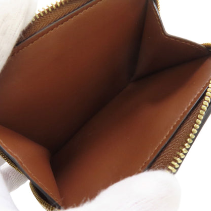 BURBERRY バーバリー TBロゴパターン 二つ折り財布（小銭入れあり） レザー レディース 中古
