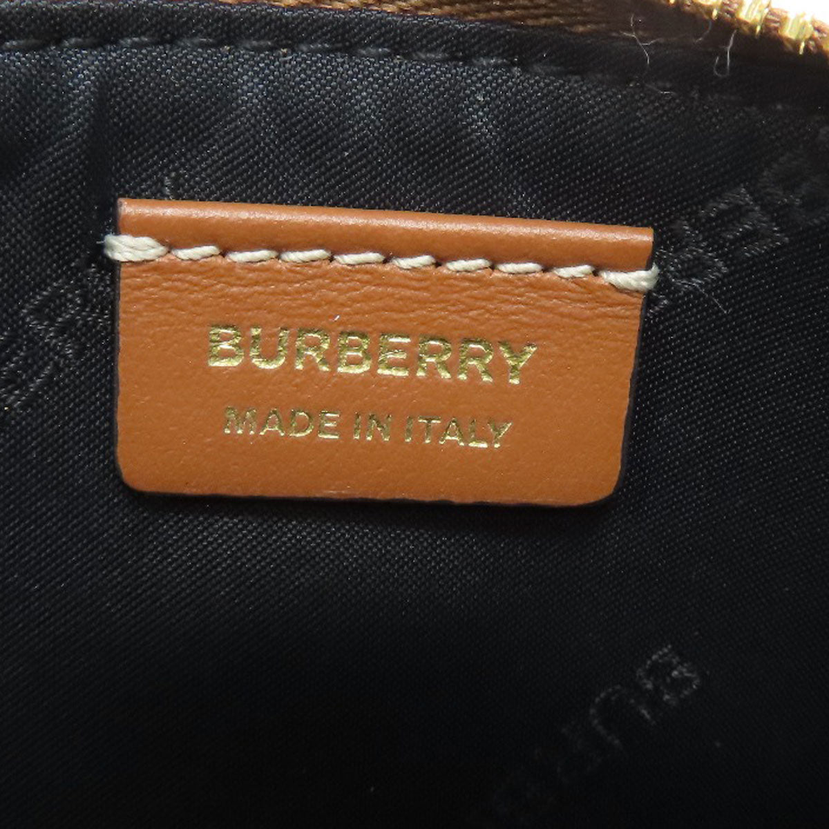 BURBERRY バーバリー ノバチェック コインケース レザー レディース 中古