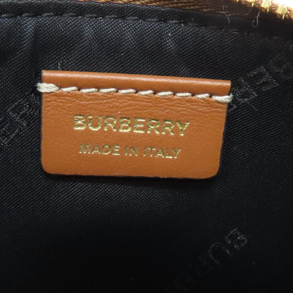 BURBERRY バーバリー ノバチェック コインケース レザー レディース 中古