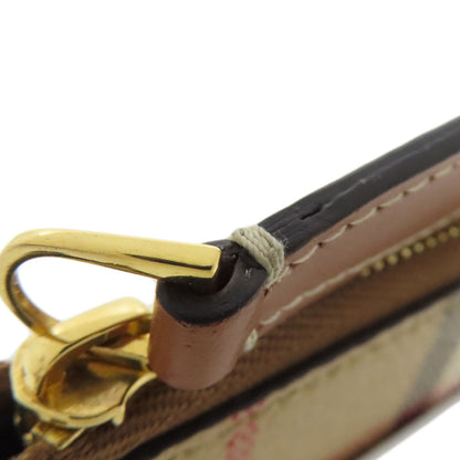 BURBERRY バーバリー ノバチェック コインケース レザー レディース 中古