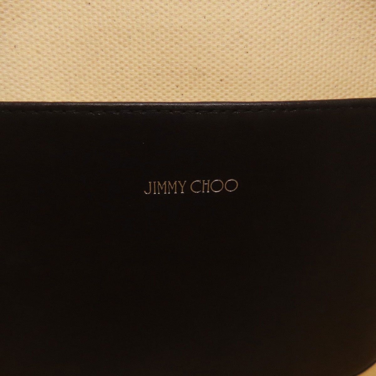 Jimmy Choo ジミーチュウ ロゴ トートバッグ キャンバス レディース 中古