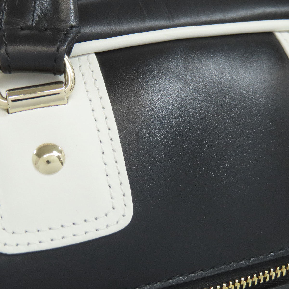 CHRISTIAN DIOR クリスチャンディオール ヴァイブ 2WAY ハンドバッグ カーフ レディース 中古