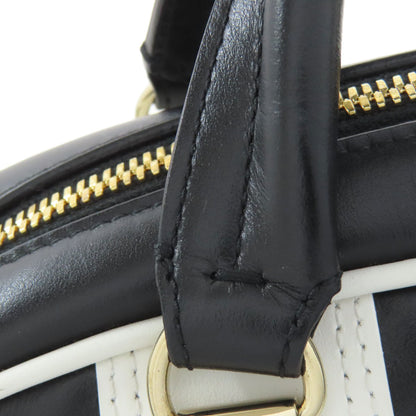 CHRISTIAN DIOR クリスチャンディオール ヴァイブ 2WAY ハンドバッグ カーフ レディース 中古
