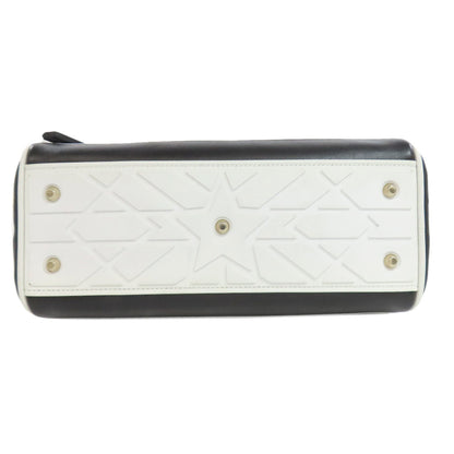CHRISTIAN DIOR クリスチャンディオール ヴァイブ 2WAY ハンドバッグ カーフ レディース 中古