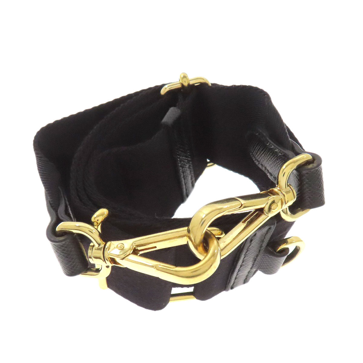 PRADA プラダ ロゴ金具 2WAY ショルダーバッグ サフィアーノ レディース 中古