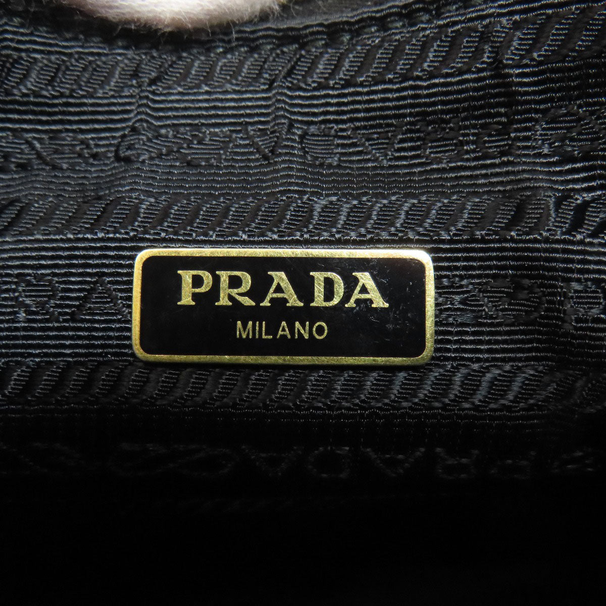 PRADA プラダ ロゴ金具 2WAY ショルダーバッグ サフィアーノ レディース 中古
