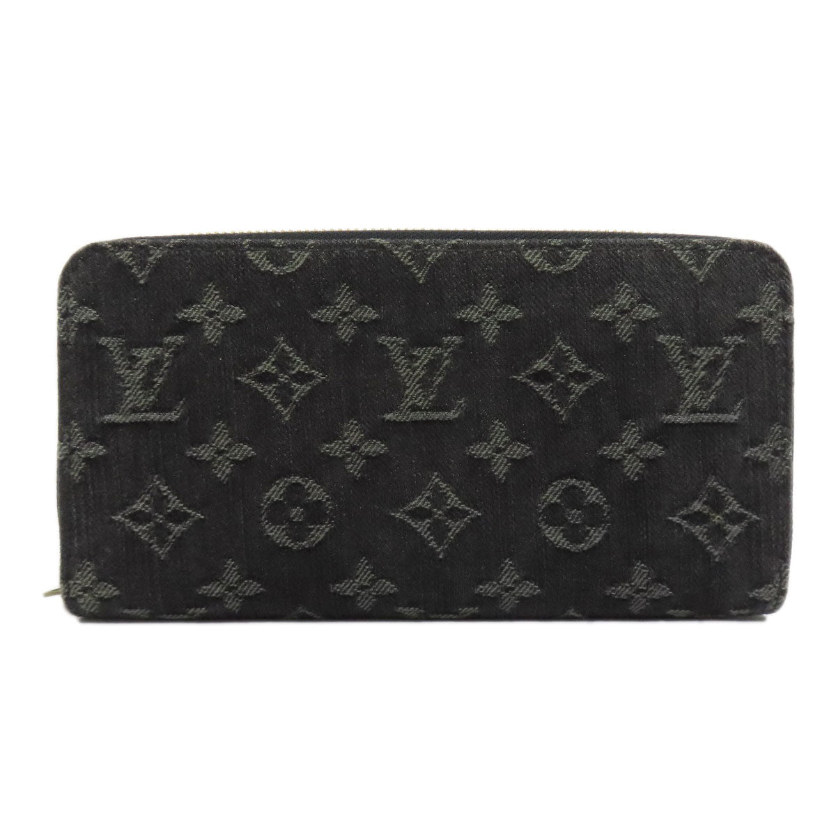 LOUIS VUITTON ルイヴィトン M95614 ジッピー・ウォレット 長財布（小銭入れあり） デニム レディース 中古