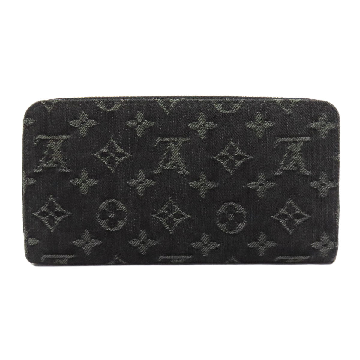 LOUIS VUITTON ルイヴィトン M95614 ジッピー・ウォレット 長財布（小銭入れあり） デニム レディース 中古