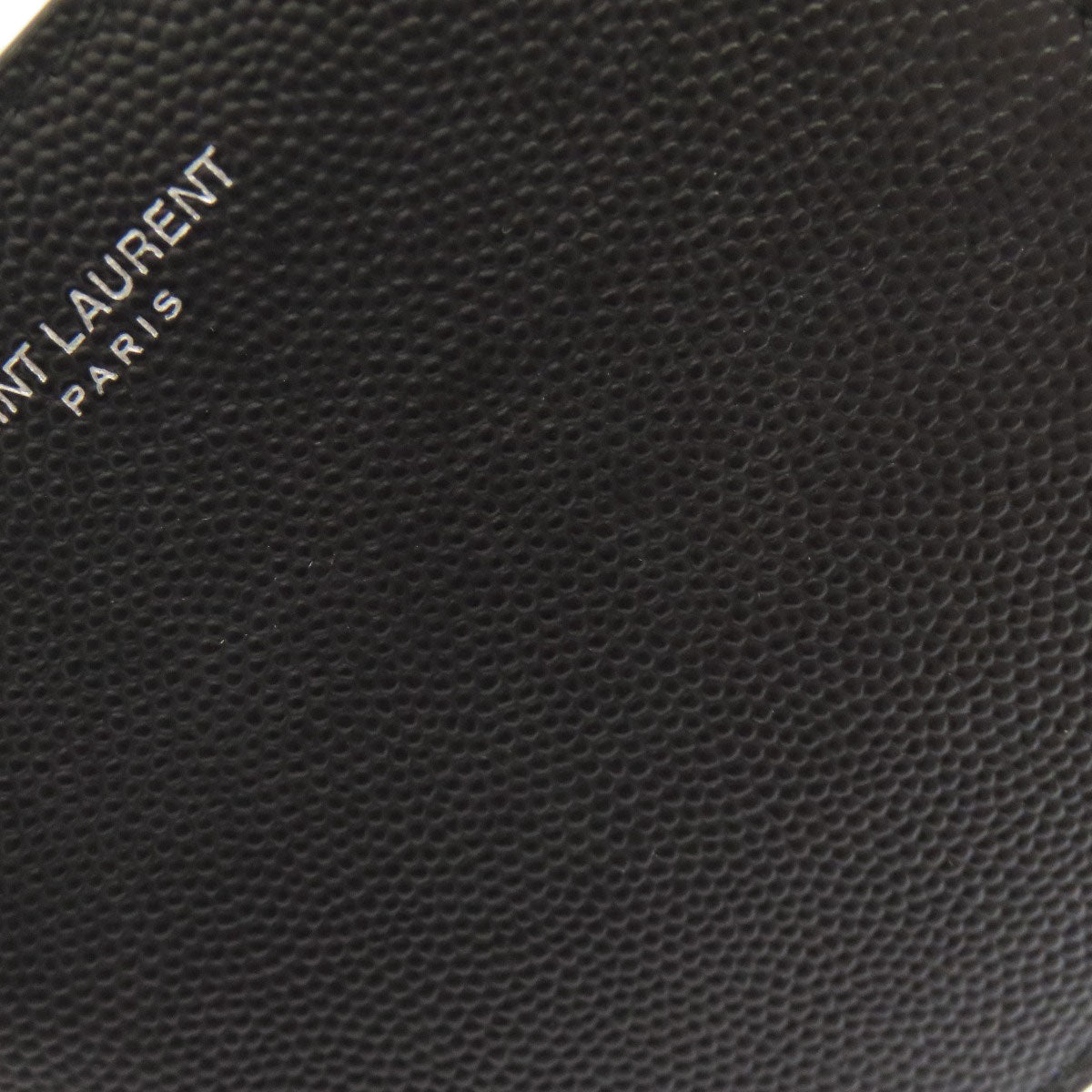 SAINT LAURENT サンローラン ロゴ 二つ折り財布（小銭入れあり） レザー レディース 中古