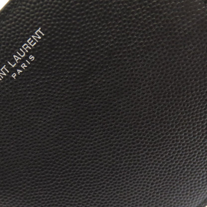 SAINT LAURENT サンローラン ロゴ 二つ折り財布（小銭入れあり） レザー レディース 中古