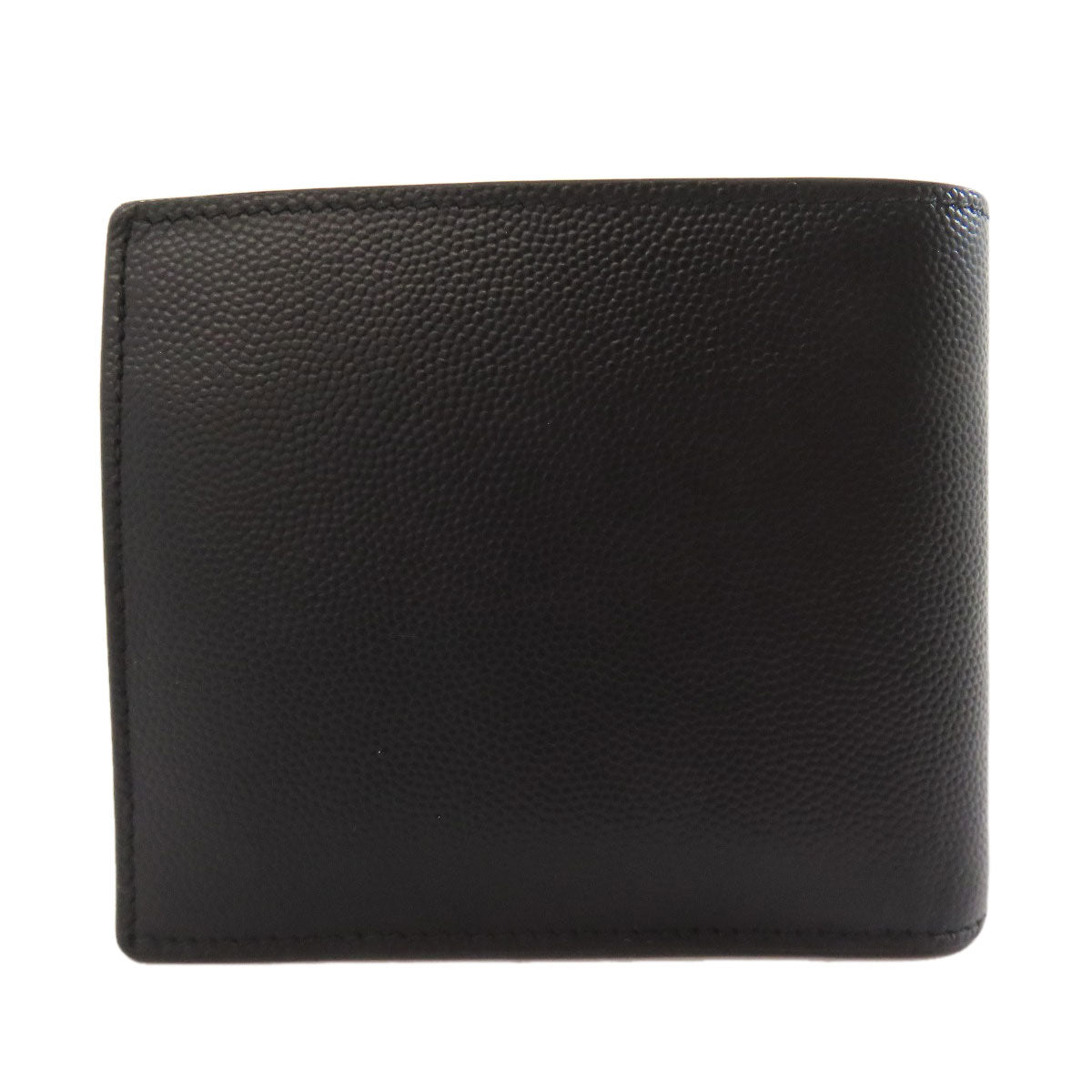 SAINT LAURENT サンローラン ロゴ 二つ折り財布（小銭入れあり） レザー レディース 中古