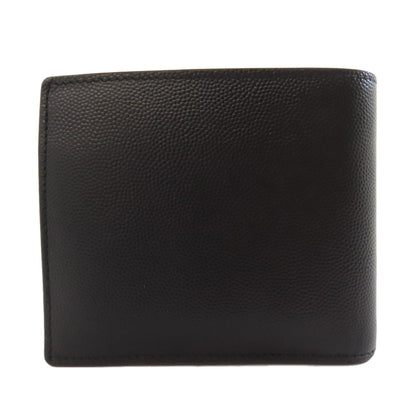 SAINT LAURENT サンローラン ロゴ 二つ折り財布（小銭入れあり） レザー レディース 中古