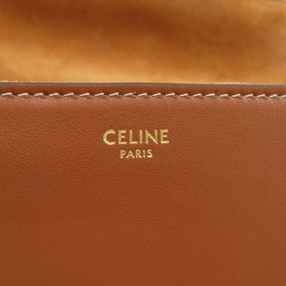 CELINE セリーヌ セーズ ティーン ソフト ショルダーバッグ カーフ レディース 中古