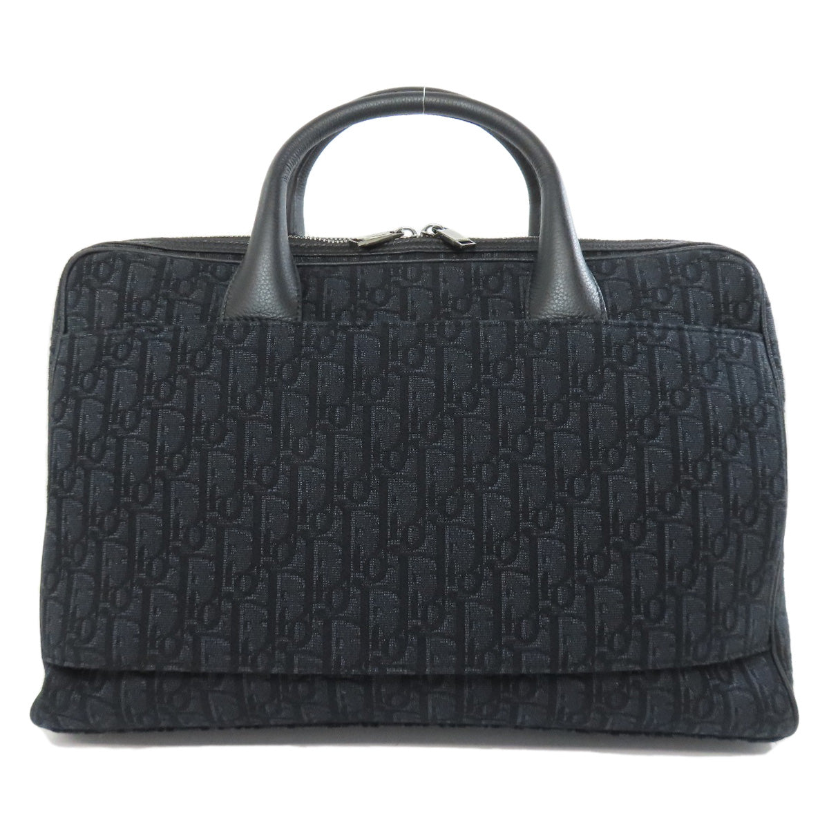 CHRISTIAN DIOR クリスチャンディオール トロッター柄 2WAY ビジネスバッグ キャンバス メンズ 中古