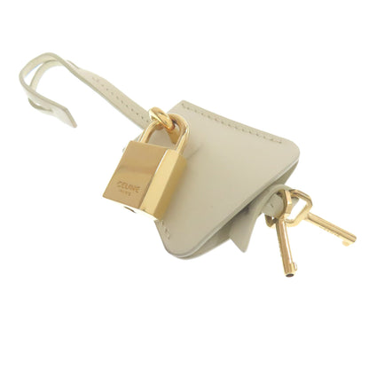 CELINE セリーヌ ロゴ ハンドバッグ レザー レディース 中古