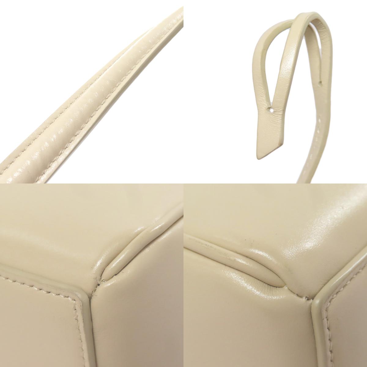 CELINE セリーヌ ロゴ ハンドバッグ レザー レディース 中古