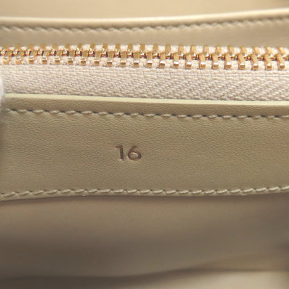 CELINE セリーヌ ロゴ ハンドバッグ レザー レディース 中古