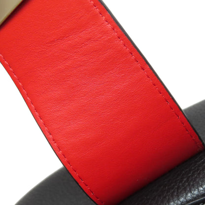 Christian Louboutin クリスチャンルブタン スタッズ ワンショルダー ハンドバッグ レザー レディース 中古