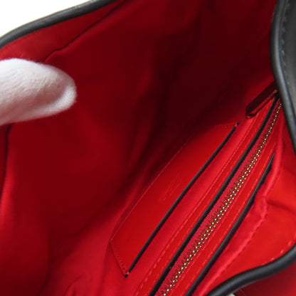 Christian Louboutin クリスチャンルブタン スタッズ ワンショルダー ハンドバッグ レザー レディース 中古
