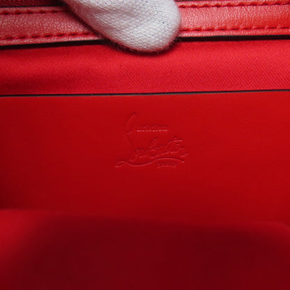Christian Louboutin クリスチャンルブタン スタッズ ワンショルダー ハンドバッグ レザー レディース 中古