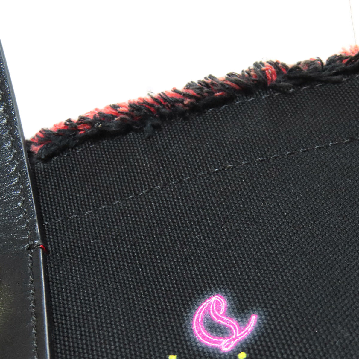 Christian Louboutin クリスチャンルブタン スターライトコレクション トートバッグ キャンバス レディース 中古