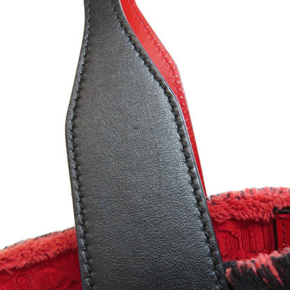 Christian Louboutin クリスチャンルブタン スターライトコレクション トートバッグ キャンバス レディース 中古