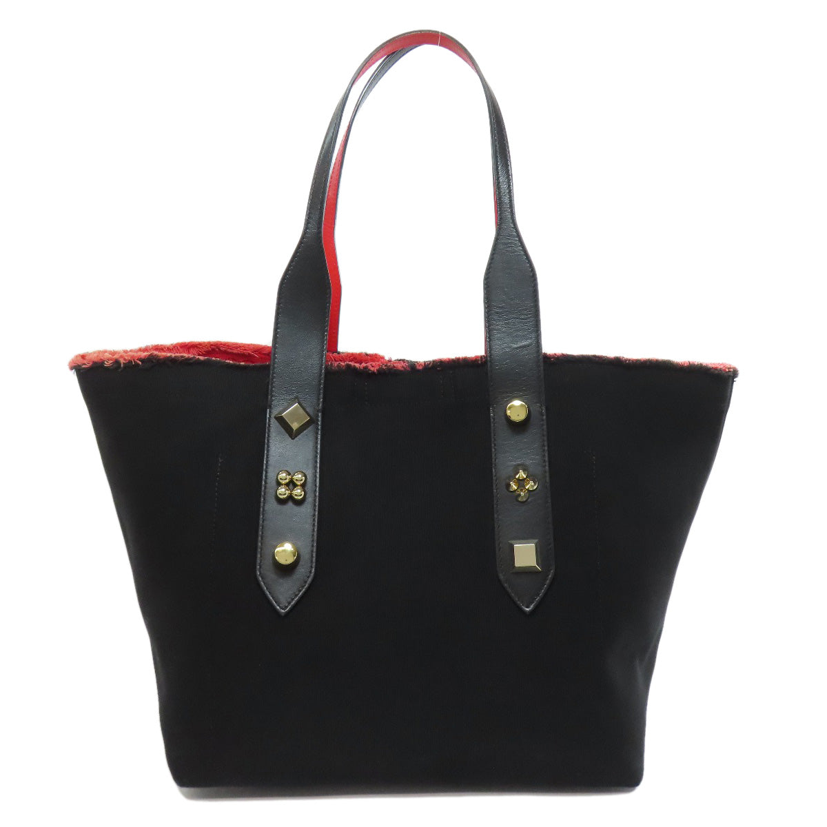 Christian Louboutin クリスチャンルブタン スターライトコレクション トートバッグ キャンバス レディース 中古