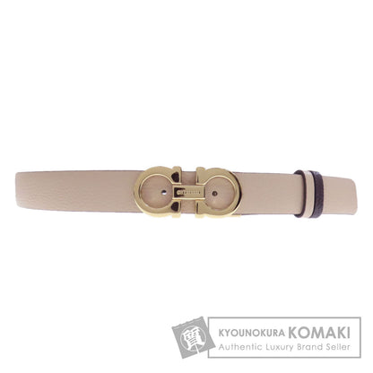 Salvatore Ferragamo サルヴァトーレフェラガモ ガンチーニ金具 ベルト レザー メンズ 中古