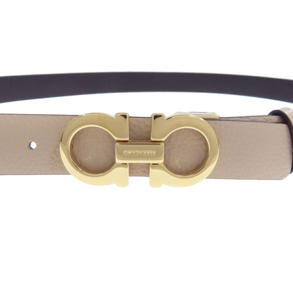 Salvatore Ferragamo サルヴァトーレフェラガモ ガンチーニ金具 ベルト レザー メンズ 中古
