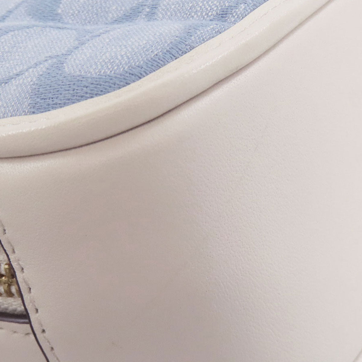 COACH コーチ C4688 シグネチャー 2WAY ハンドバッグ デニム レディース 中古