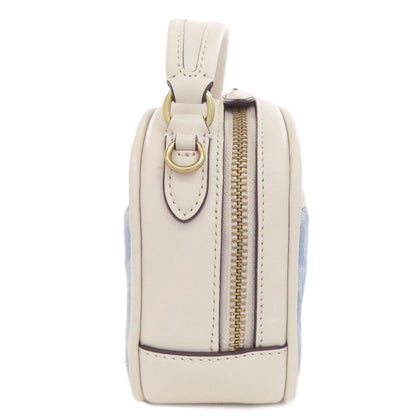 COACH コーチ C4688 シグネチャー 2WAY ハンドバッグ デニム レディース 中古