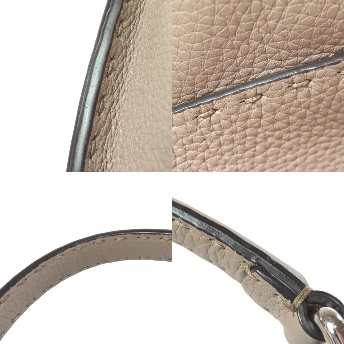 FENDI フェンディ ピーカブー セレリア 2WAY ハンドバッグ カーフ レディース 中古