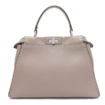 FENDI フェンディ ピーカブー セレリア 2WAY ハンドバッグ カーフ レディース 中古