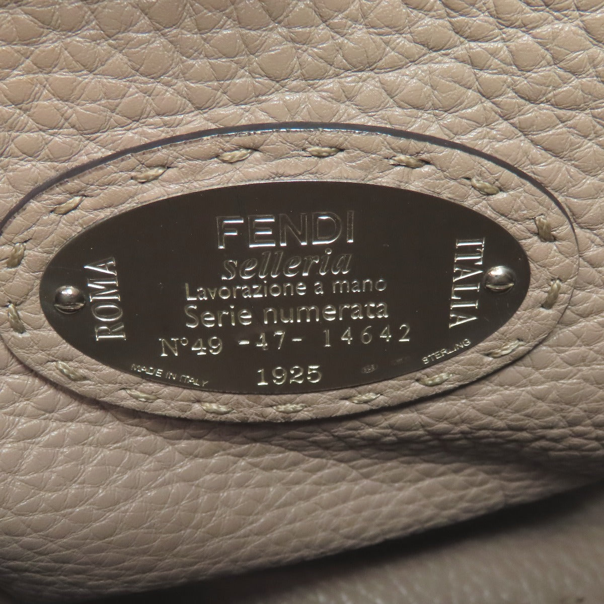 FENDI フェンディ ピーカブー セレリア 2WAY ハンドバッグ カーフ レディース 中古