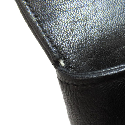 YVES SAINT LAURENT イヴ・サンローラン カサンドラ ショルダーバッグ レザー レディース 中古